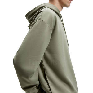Diseño personalizado Algodón Poliéster Hecho Hombres Basics Sudaderas con capucha de gran tamaño Peso ligero Sudaderas con capucha de alta calidad para hombres - Product Image 5