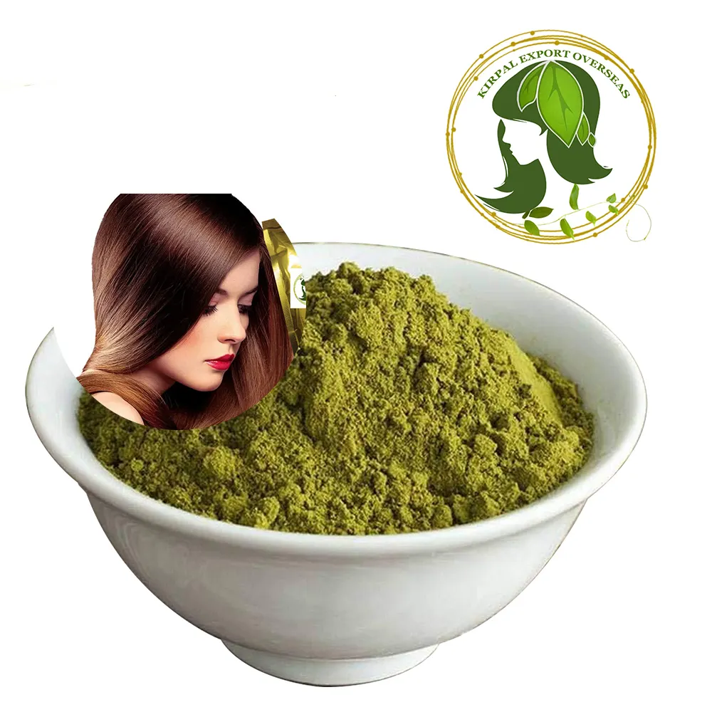Migliore qualità Rajasthan naturale a base di erbe reale triplo raffinato spostato hennè in polvere colore dei capelli disponibile a buon prezzo