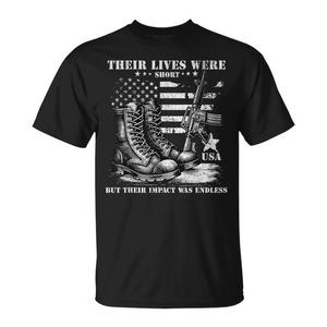 Memorial Day T-Shirt Celebrate Their Impact Lives - Product Image 1