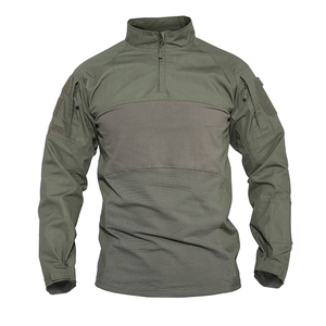 Camiseta Táctica de Combate de Último Diseño, Estilo Ropa de Trabajo, Manga Larga, Poliéster/Algodón, Impresión Digital Personalizada, Alta Calidad - Product Image 2