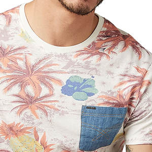 T-shirts à manches courtes pour hommes, imprimés par sublimation, respirants, écologiques, de haute qualité, polyester/coton, design personnalisé - Product Image 6