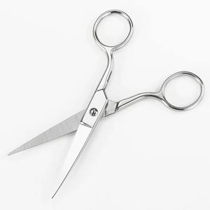 La mejor tijera de corte de pelo de acero inoxidable con mango de cerámica profesional, tijera de belleza elegante con acabado afilado - Product Image 6