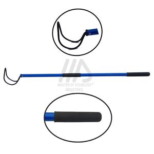 El mejor gancho de serpiente de doble curva, acero inoxidable de aluminio de alta calidad, herramienta de caza para reptiles segura y fuerte, suministros para anfibios de fácil agarre - Product Image 6