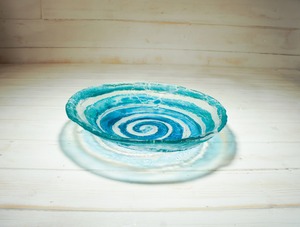 Unique Blue Resin Decorative Bowl Handcrafted Modern Design Perfect Centerpiece for Home or Office Display From India - Product Image 5