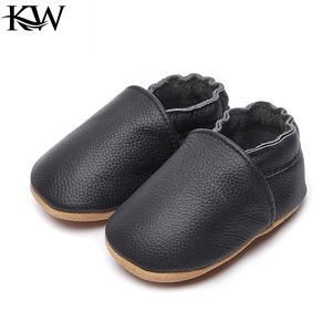 Chaussures bébé unisexes en cuir véritable souple, toutes sortes de couleurs, mocassins à enfiler pour nourrissons, activités intérieures 2026 - Product Image 4