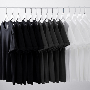 OEM haute qualité 100% coton logo personnalisé t-shirt blanc vierge surdimensionné coupe ample respirant personnalisé imprimé T-Shirt pour hommes - Product Image 3