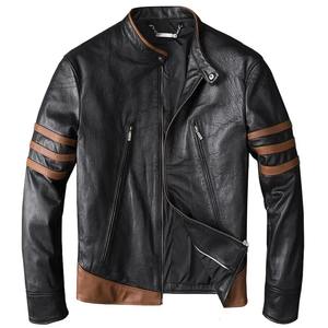 Chaqueta de cuero informal de negocios de calidad premium para hombre, nuevo abrigo de cuello de piel grueso y cálido con excelente comodidad - Product Image 6