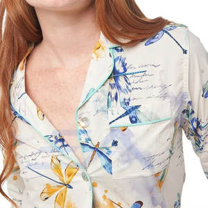 Ensemble de pyjama en polaire chaud pour femme, style personnalisé, pour usage extérieur, avec logo frontal, collection printemps, haute qualité, faible MOQ - Product Image 5