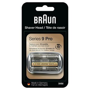 หัวโกนไฟฟ้าสีเงินสำหรับ Braun 94ม. สำหรับเปลี่ยนใช้ได้กับมีดโกนไฟฟ้ารุ่น9 Pro Series 9ของผู้ชาย - Product Image 3