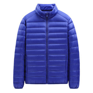 Manteau matelassé respirant pour homme en polyester 100 % de qualité supérieure avec capuche, design personnalisé, hiver, en tissu toile, vente en gros - Product Image 2