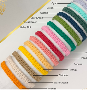 Friendship <b>Bracelet</b> or Anklet Chevron - Colorful - <b>String</b> - Trendy - *CUSTOMIZABLE* - Product Image 1