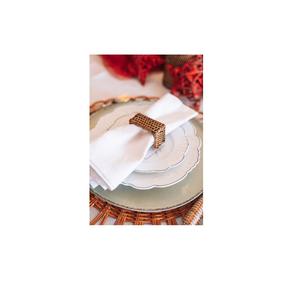 Servilleteros de ratán, los mejores diseños, soportes de tejido de alta calidad para boda, fiesta, restaurantes, Decoración de mesa - Product Image 3