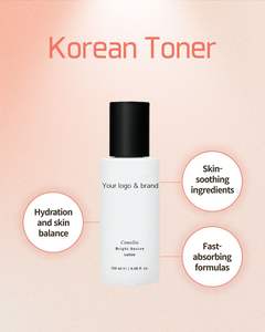 Infusé au camélia coréen et à la vitamine C, ce tonique favorise une hydratation longue durée et un teint éclatant. - Product Image 1