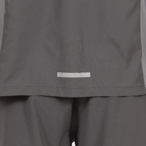 Dernier modèle de survêtement en coton blanc avec logo personnalisé pour hommes, ensemble de pantalons de survêtement à capuche zippés et courts pour hommes - Product Image 6