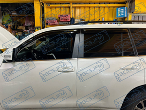 GCS Toyota Land Cruiser Prado J150 FJ150 2008-2018 Pare-soleil de fenêtre en acrylique Pare-pluie Ruban adhésif double face pour la protection - Product Image 3