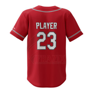 Maillots de baseball unisexes de qualité supérieure 2024, imprimés, à séchage rapide, respirants, fabriqués au Pakistan, vêtements de sport en gros - Product Image 3