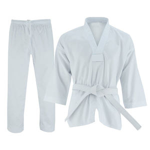 Combinaison de karaté unisexe 100% coton avec logo personnalisé, kimono de jiu jitsu unisexe pour arts martiaux - Product Image 5