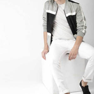 Veste universitaire athlétique personnalisée en laine et en cuir de haute qualité, parfaite pour les équipes sportives et la veste polyvalente de style quotidien pour hommes - Product Image 5