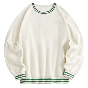 Sudadera de Hombre 100% Algodón Personalizada OEM, Sudadera Lisa Teñida de Gran Tamaño para Otoño/Invierno - Product Image 1