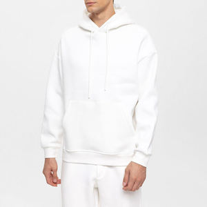 Ensemble de survêtement décontracté d'hiver pour homme, logo personnalisé, vente en gros, sweat-shirt à manches longues deux pièces avec capuche, taille plus, streetwear - Product Image 2