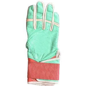 Gants de frappeur de baseball sur mesure bon marché en cuir personnalisé de qualité supérieure Gants de frappeur de baseball personnalisés confortables - Product Image 4