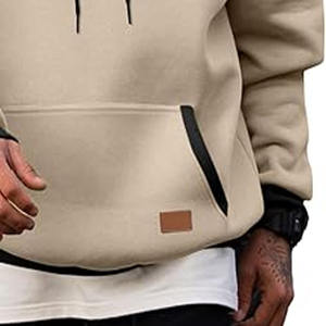 Nouveaux sweats à capuche pour hommes pour un usage décontracté, respirants et légers, sweats à capuche unis teints, téléchargés par Dress Sports - Product Image 3