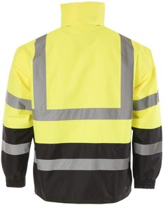 Chaqueta de Seguridad de Alta Visibilidad con Bolsillos Delanteros y Ajuste Ajustable para Trabajo al Aire Libre - Product Image 3