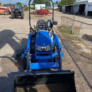 รถแทรกเตอร์ตักดิน New Holland Workmaster 25S 4WD ระบบเกียร์ขับเคลื่อนล้อ พร้อมปั๊มเครื่องยนต์และเกียร์บ็อกซ์เพื่ออายุการใช้งานที่ยาวนาน - Product Image 1