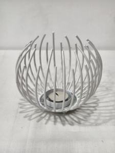 Support élégant pour lampe à thé en métal, parfait pour les salons modernes, les chambres et les centres de table - Product Image 6