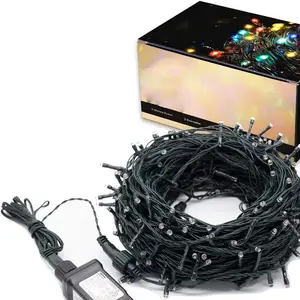 Estilo único Mini 33 Pés 100 LED Copper Wire Lights, Solar Powered Fairy Lights em novo estilo