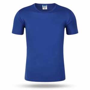 T-shirts de sport personnalisés pour hommes, décontractés, respirants, coupe sèche, 100% polyester, taux de gros, t-shirts courts vierges avec broderie 3D - Product Image 6