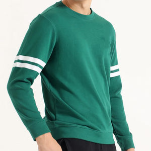 Sweatshirts unisexes à la mode pour hommes Boxy Fitting Mock Neck Cotton Ras du cou Sweats à capuche et sweatshirts pour hommes Fabricants de vêtements - Product Image 3