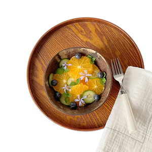 ¡Mejor vendido 2025! Tazones de cáscara de coco natural del fabricante para ensalada/tazón de coco Vietnam con logotipo y diseño personalizado a pedido - Product Image 1