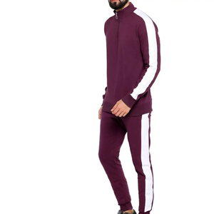 Ensemble de survêtement pour homme avec logo brodé personnalisé, veste, sweat-shirts, pantalons, coupe régulière, jogging, costumes, capuche unie, 100% coton - Product Image 2