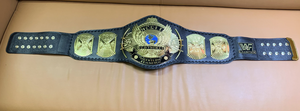 Cinturón de Campeonato WWF personalizado, placas de latón chapadas en oro, totalmente personalizables para el logotipo de diseño y otros parámetros 2025 - Product Image 6