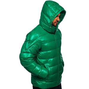 Offre Spéciale Nouveau Design Sweat à Capuche Bulle Personnalisé Hiver Garder au Chaud Veste Rembourrée Unie Hommes Doudoune - Product Image 5