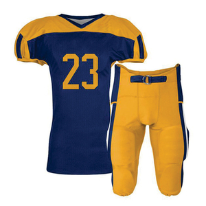 Uniformes de Fútbol Americano Personalizados con Tela Twill, Tallas Grandes, Unisex, con Logotipo del Equipo, Sin Etiquetas, Resistentes al Olor, Ecológicos y Transpirables - Product Image 1