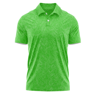 Ropa de secado regular para hombre, jersey de manga corta de poliéster y LICRA, de secado rápido para camisa de golf con estampado hecho en Vietnam - Product Image 3