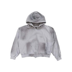 Chándal lavado con ácido 2025 en línea para hombre, fabricante Vintage Sun Faded Pigment Washed Hoodie & Sweatpants, chándal para hombre - Product Image 6