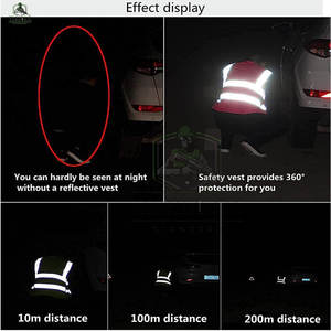 เสื้อกั๊กนิรภัยคุณภาพพรีเมียม ดีไซน์ล่าสุดจากผู้ผลิตชั้นนำ มาตรฐาน ANSI Class 1 กันน้ำ พร้อมไฟ LED  ผลิตจากผ้าฝ้าย/โพลีเอสเตอร์ สวมใส่สบาย - Product Image 6