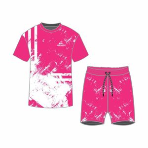 Ensemble short et t-shirt à manches courtes de haute qualité, respirant, décontracté, ample, uni, short de bain - Product Image 2