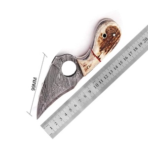 Couteau de chasse en acier Damas fait à la main de qualité supérieure à taille personnalisée - Product Image 3