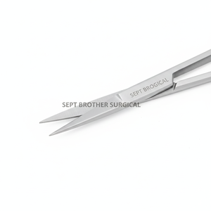 Ciseaux à iris en acier inoxydable de haute qualité, droits, instruments médicaux chirurgicaux et ophtalmiques professionnels - Product Image 2