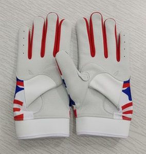 Gants de frappe de baseball sportifs respirants, écologiques, en polyester/coton, durables, personnalisés en gros - Product Image 5