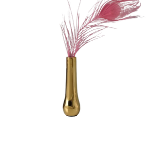 แจกันดอกไม้สีทองส่งตรงจากโรงงานขนาด10นิ้ว - Product Image 1