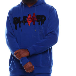 Nuevo diseño de moda, su propio logotipo, chándal de diamantes de imitación, chándal cálido de invierno con diamantes de imitación - Product Image 4