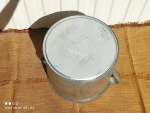 Panier galvanisé à texture traditionnelle personnalisé pour jardinière de sol à usage décoratif en métal galvanisé - Product Image 5