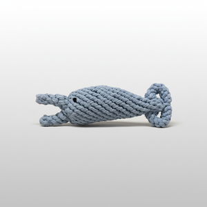 Classic <b>Dolphin</b> Dog <b>Toy</b> Eco-Friendly TPR and Plush Bone Teeth Cleaning and Playing Ball for Pet Owners - Product Image 2