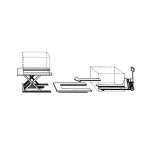 Plateforme extra-basse pour un levage pratique des palettes, rampes de chargement, plaques et planches - Product Image 2
