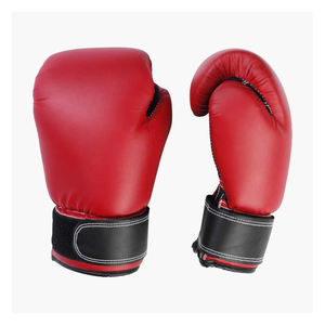 Gants d'entraînement professionnels rouges sur mesure, confortables, respirants, en cuir de première qualité, nouveaux équipements de boxe, protection - Product Image 6